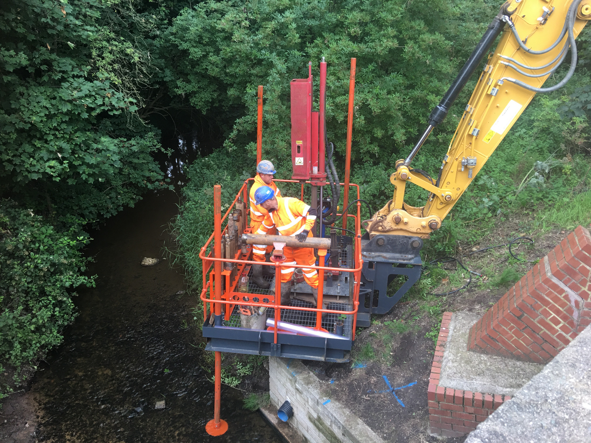 Modular platform drilling